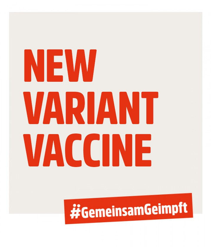 new variant vaccine #GemeinsamGeimpft